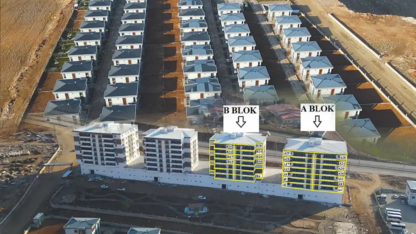 Siirt'te 29 villa, 45 konut ve 4 dükkan kiraya verilecek