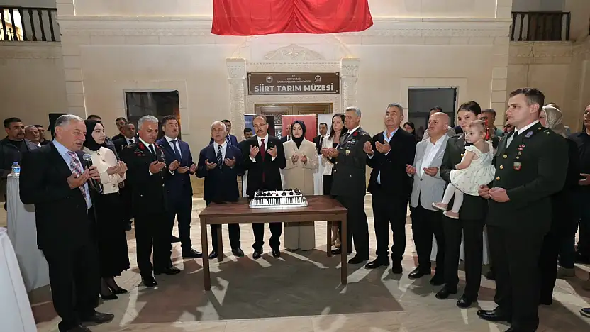 Siirt'te 30 Ağustos Zafer Bayramı Resepsiyonu