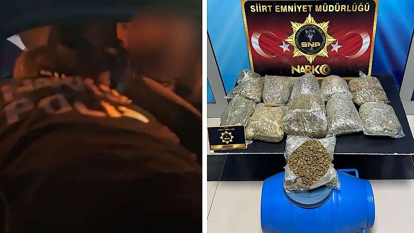 Siirt'te 5 Kilo 700 Gram Uyuşturucu Ele Geçirildi: 6 Kişi Yakalandı