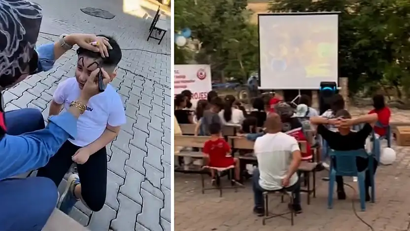 Siirt'te Açık Hava Köy Sineması Çocukları ve Aileleri Buluşturdu