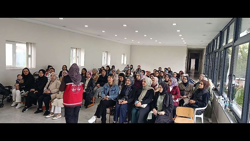 Siirt'te Ailelere Çocukları İçin Mahremiyet Eğitimi Verildi
