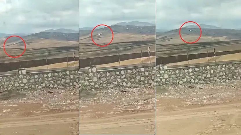Siirt'te Ankara'dan Siirt'e Gelen Uçak 2 Kez İniş Yapamadı! İşte Nedeni!