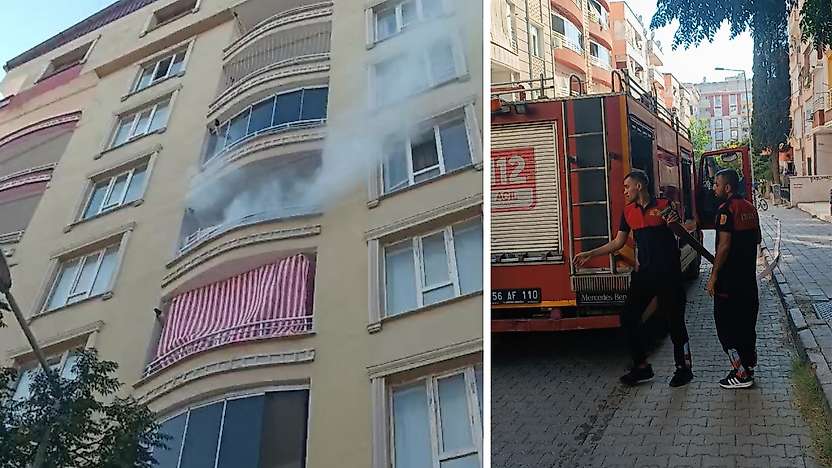 Siirt'te Apartman Balkonunda Piknik Tüpü Patladı