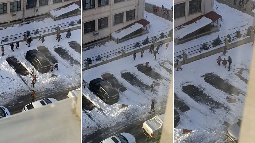 Siirt'te buzlanma ve don öğrencileri zorladı