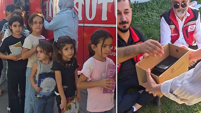 Siirt'te Çocuklar Telefon Ve Tableti Bıraktı, Parkta Bir Araya Geldi