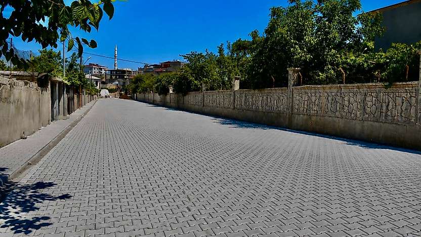 Siirt'te Doğan Mahallesi'nde Sokak Yenileme Çalışması Tamamlandı