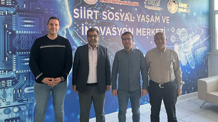 Siirt'te Eğitim ve Ekonomi İş Birliği Görüşmesi