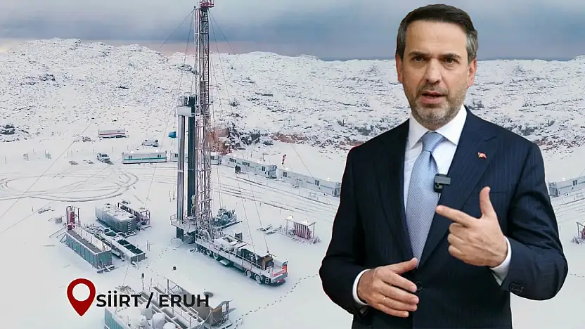Siirt'te Eruh'un Zirvesinde Enerji Mesaisi: Bakan Bayraktar Kar Altındaki Tesisi Paylaştı
