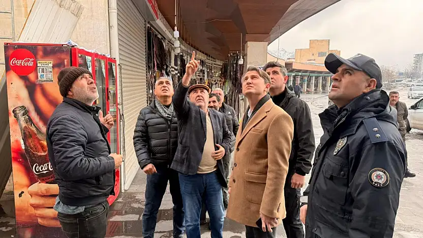 Siirt'te esnafın yaşadığı sorunlar için kaymakamlık harekete geçti