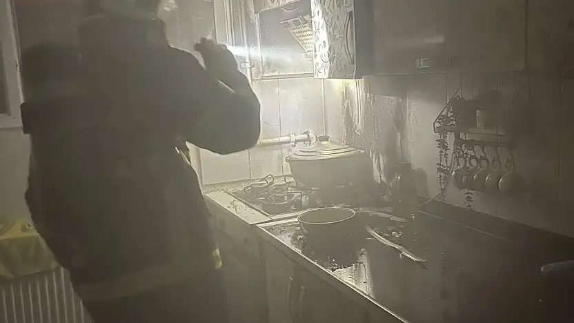 Siirt'te Ev Yangını!