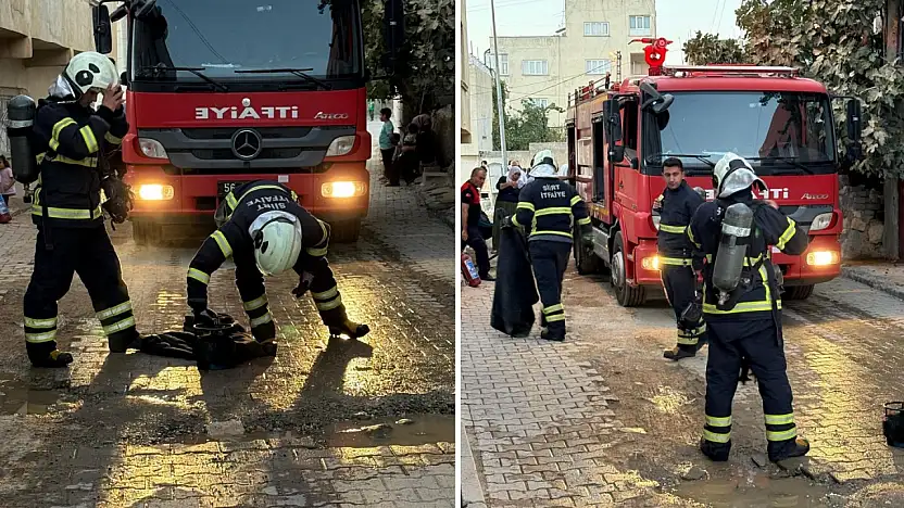 Siirt'te Evde Piknik Tüpü Alev Aldı: Facianın Eşiğinden Dönüldü
