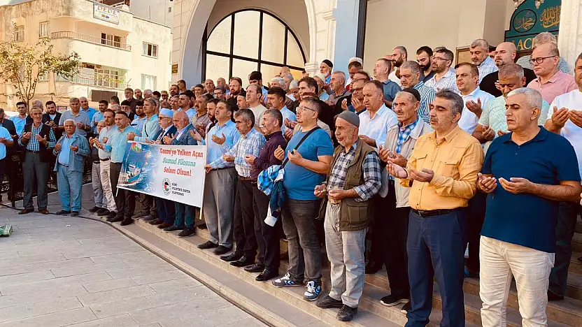 Siirt'te Filistin'e Destek Platformundan Sumud Filosuna Destek Açıklaması