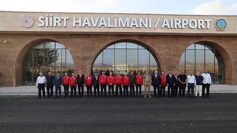 Siirt'te Havalimanı'nın Açılış Tarihi Açıklandı
