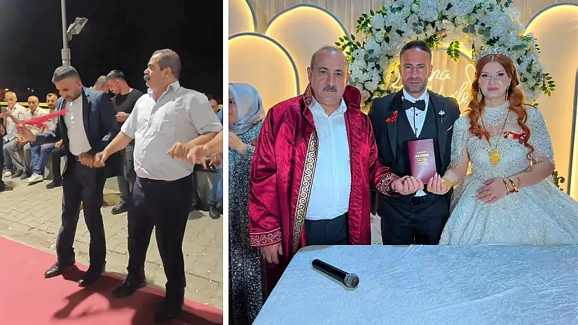 Siirt'te Hemê Başkan Halay Başı Oldu: Başkan Çiftçi Genç Çiftin Nikâhını Kıydı