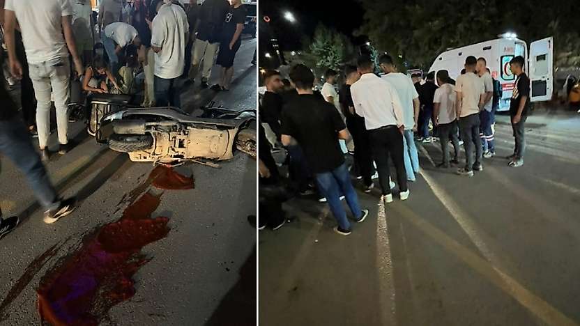 Siirt'te İki Motosiklet Çarpıştı: Kadın Sürücü Yaralandı