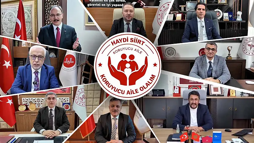 Siirt'te İl Protokolü Tek Ses Oldu: ''Haydi Siirt Koruyucu Aile Olalım''