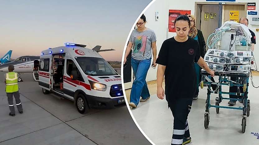 Siirt'te Kalp Yetmezliği Tespit Edilen 8 Günlük Bebek Uçak Ambulansla Ankara'ya Sevk Edildi