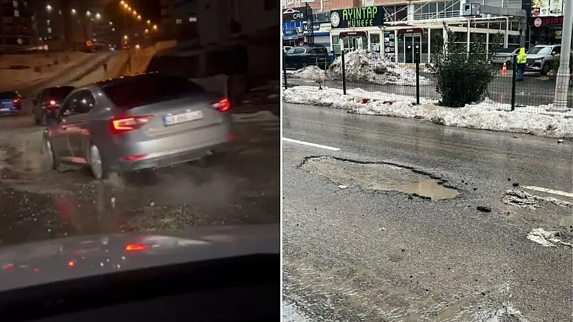 Siirt'te kar temizliği sonrası yollar bozuldu, sürücüler zor anlar yaşıyor