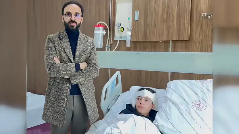 Siirt'te kulak akıntısı şikâyetiyle başvuran çocuk hastada ciddi kitle tespit edildi