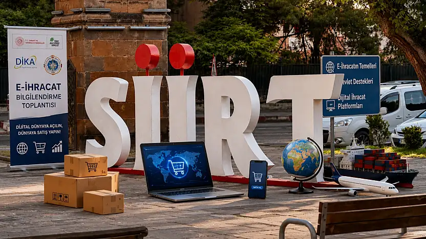 Siirt'te Küresel Pazarlara Açılmanın Yolları Anlatılacak
