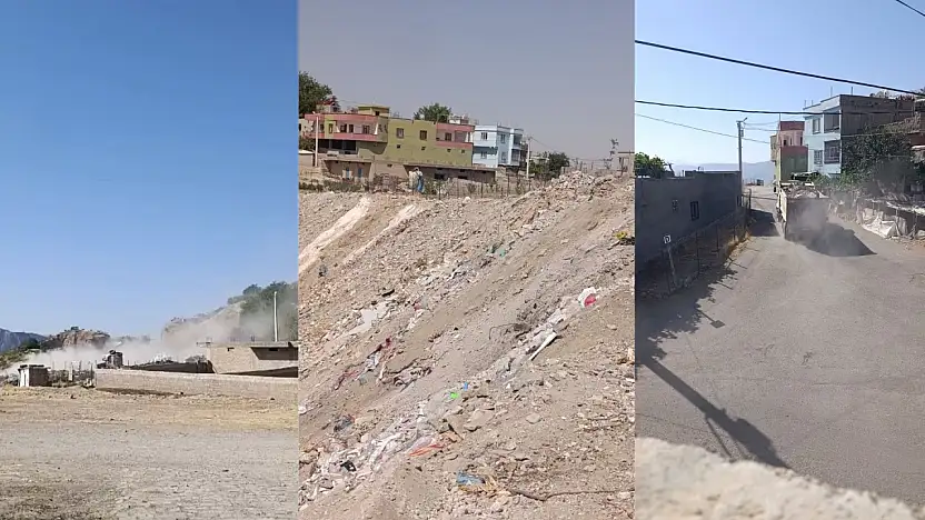 Siirt'te Mahalleli Moloz Kabusu Yaşıyor! Vatandaşların Sağlığı Tehdit Altında!