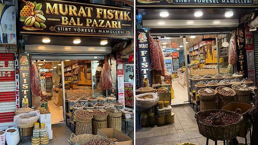 Siirt'te Murat Fıstık Bal Pazarı Açıldı