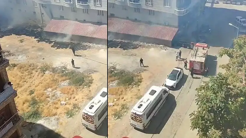Siirt'te Otluk Alanda Yangın: İtfaiye Ekipleri Müdahale Etti