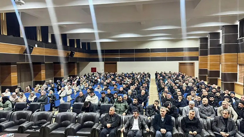 Siirt'te Ramazan Öncesi Aylık Mutat Toplantı Yapıldı