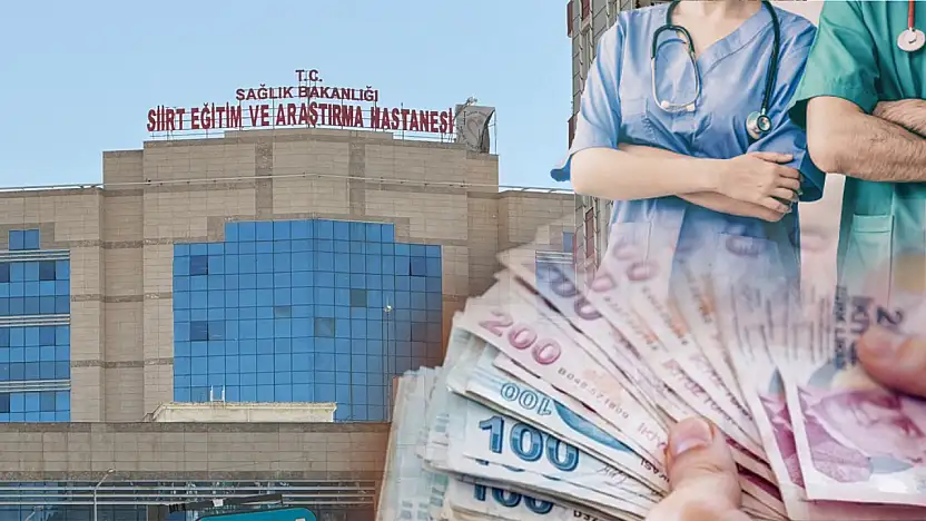 Siirt'te Sağlık Personellerinin Alacağı Promosyon Belli Oldu: 100 Bin TL Promosyon