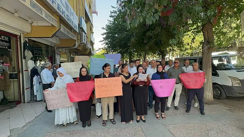 Siirt'te Şengal Katliamının 12'nci Yılında Basın Açıklaması
