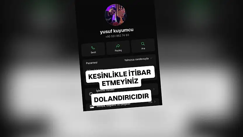 Siirt'te Tanınan Kuyumcunun Fotoğrafını Kullandılar: Dolandırıcılık Girişimi Ortaya Çıktı