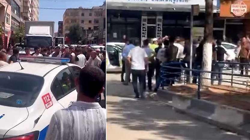 Siirt'te Trafik Cezasına Tepki Büyüdü: Polis Aracının Önünü Kestiler