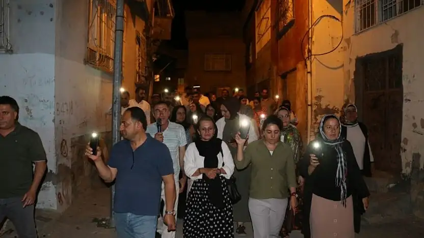 Siirt'te Uyuşturucu Ve Fuhuşa Karşı Yürüyüş Gerçekleştirildi