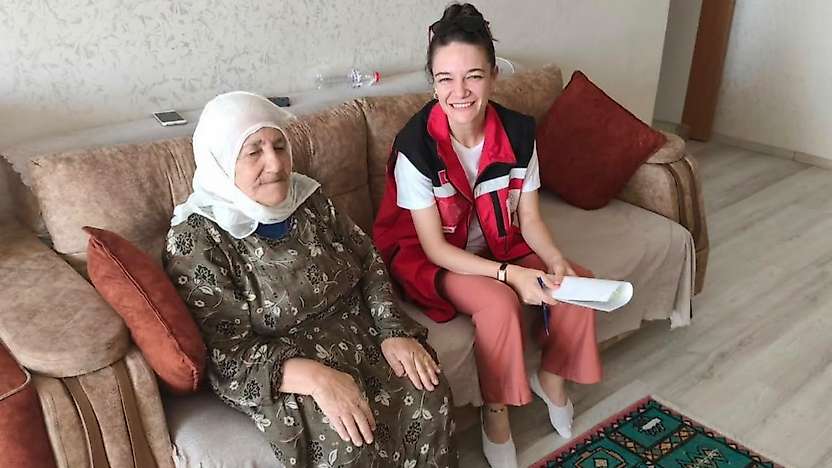 Siirt'te vazife malulü ailesine hane ziyareti gerçekleştirildi