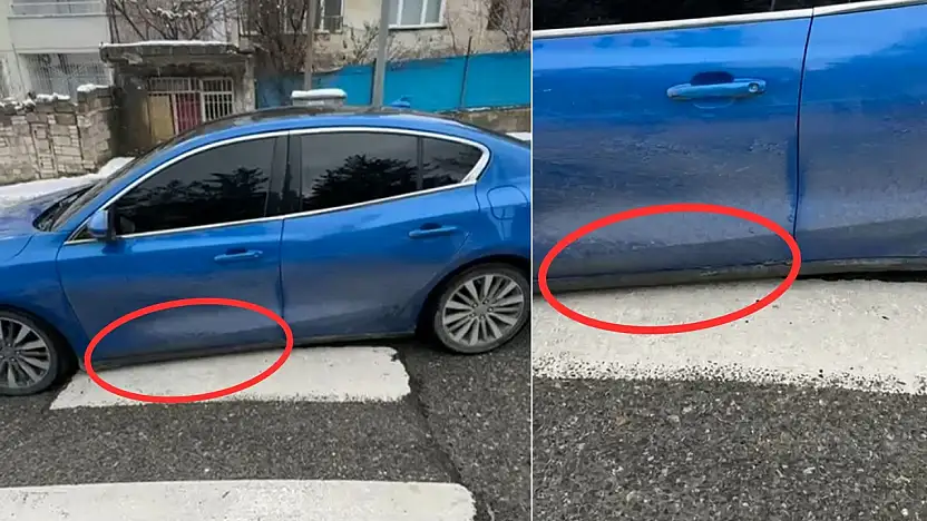 Siirt'te yapılan kasis araca zarar verdi: Vatandaştan belediyeye tepki