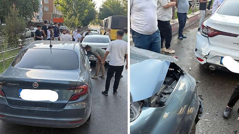 Siirt'te Yaya Geçidinde Kaza: Yayaya Yol Veren Araca Arkadan Çarptı