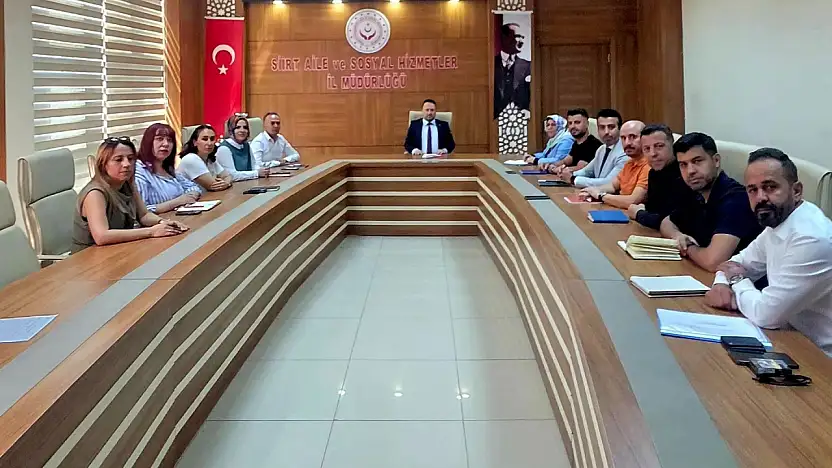 Siirt'te Yaz Dönemi Sosyal Hizmet Planlaması Yapıldı
