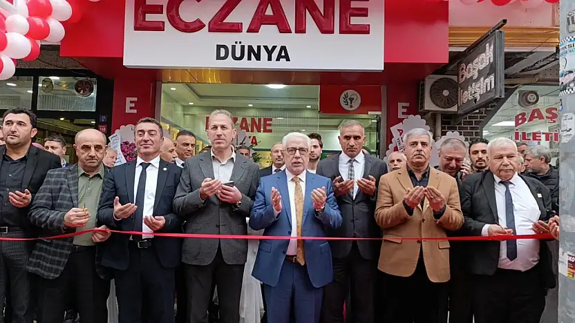 Siirt'te Yeni Eczane: Dünya Eczanesi Hizmete Açıldı