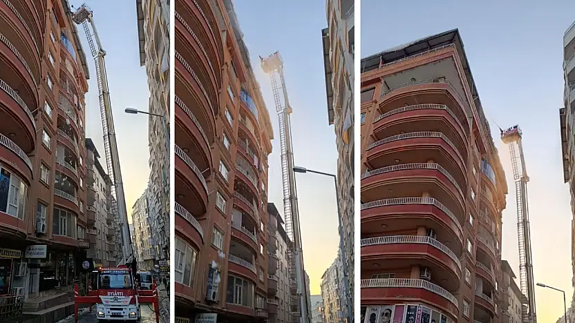 Siirt'te Yılların Sorunu Çözüldü: İtfaiyeden Yüksek Çatılara Etkin Müdahale