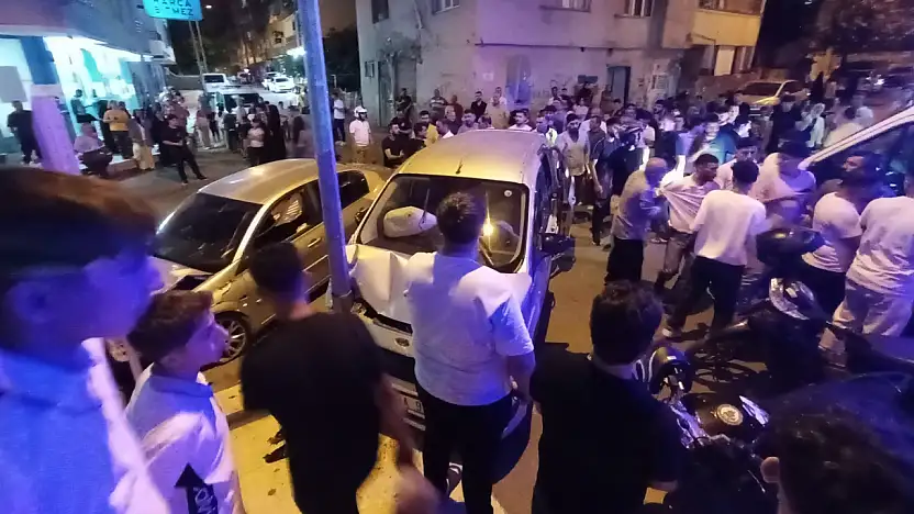 Siirt'te Zincirleme Kaza Sonrası Kavga: Polis Güçlükle Ayırdı