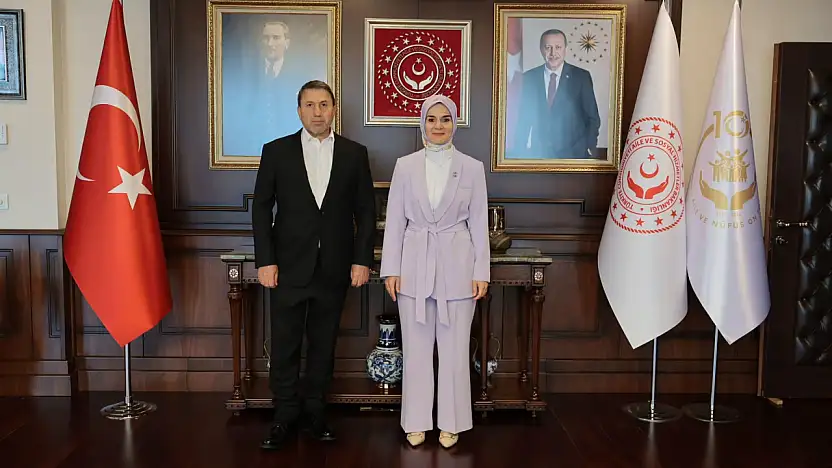 Siirt TSO Başkanı Güven Kuzu, Bakan Göktaş'ı ziyaret etti
