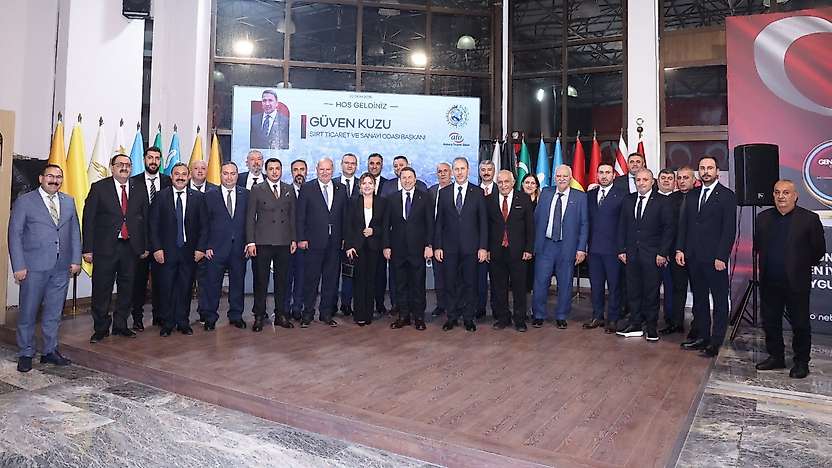 Siirt TSO'dan ATO Başkanı Gürsel Baran'a Hayırlı Olsun Ziyareti