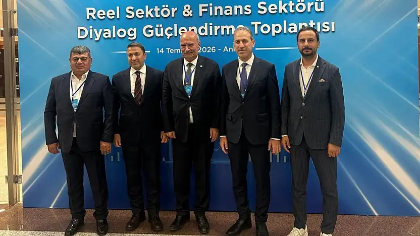 Siirt TSO Yönetimi, Reel Sektör ve Finans Sektörü Diyalog Toplantısı'na Katıldı