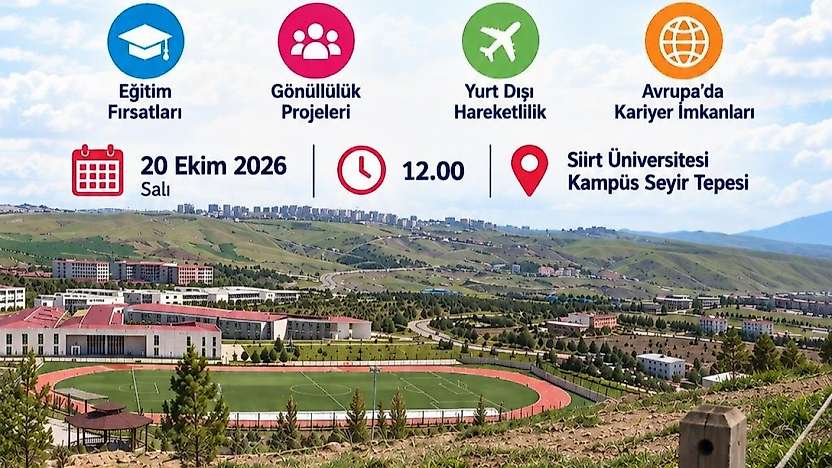 Siirt Üniversitesi'nde ''Time to Move'' Etkinliği Düzenlenecek