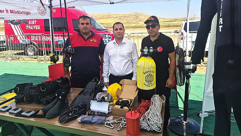 Siirt Vali Yardımcısı Birkan Tatlısöz, TEKNOFEST Alanını Ziyaret Etti