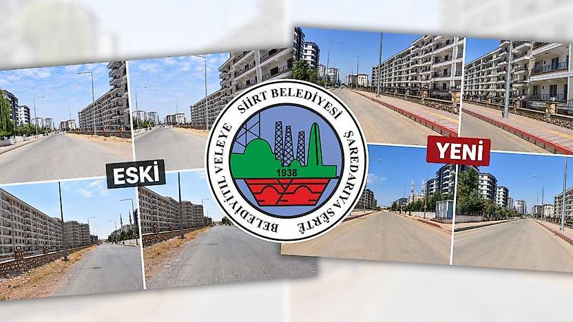 Siirt Veysel Karani Mahallesinde 830 Metre Kaldırım, 300 Metre Bordür Yapıldı