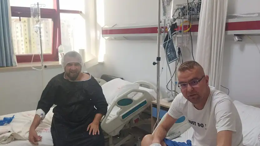 Siirtli Abi Kardeşine Böbreğini Bağışladı