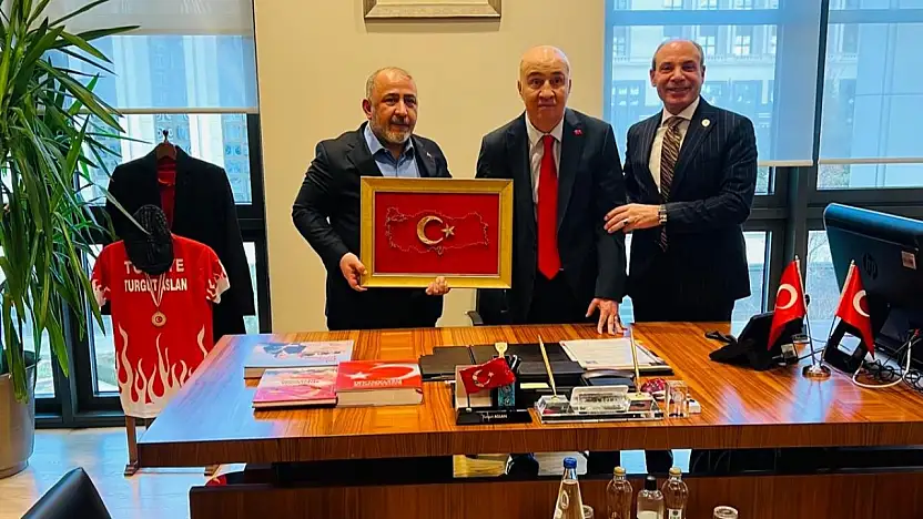 Siirtli İş İnsanı Seyithan Solmaz Cumhurbaşkanlığı Külleysinde Ağırlandı