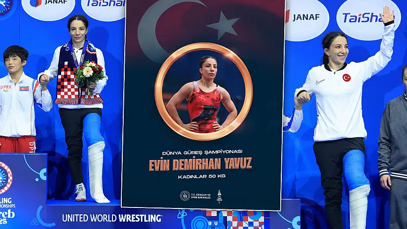 Siirtli Milli Güreşçi Evin Demirhan Yavuz Dünya Üçüncüsü Oldu