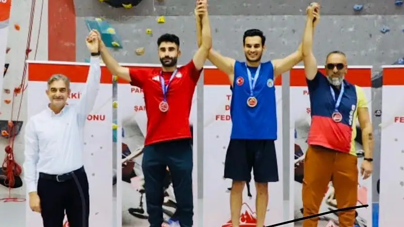 Siirtli Sporcu Türkiye Para Tırmanış Şampiyonası'nda İkincilik Elde Etti